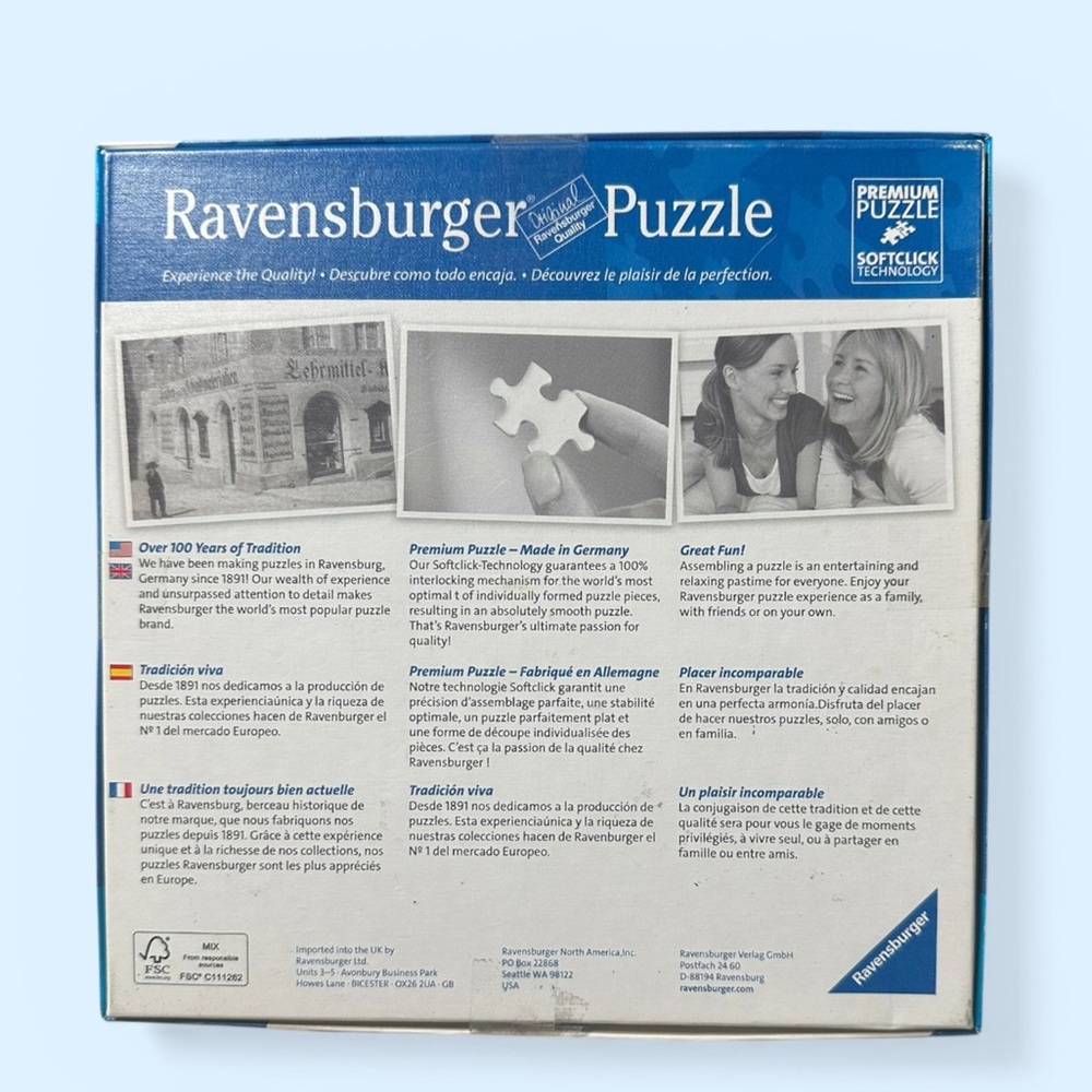 Ravensburger Road Trip USA 1000-Piece Puzzle Multicolor Vintage Travel Collage - Picture 3 of 5